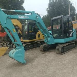 Excavatrice Kobelco SK60 d'occasion, modèle 2022, 6 tonnes, moteur, boîte de vitesses, pompe, roulement testés et inspectés, d'origine japonaise, seconde main - Product Image 3