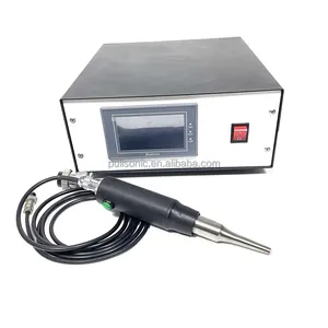Máquina de solda elétrica portátil a laser para tecido, máscara de fibra não tecida, soldagem a ponto, ultrassônica e fria