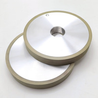 Meules diamantées à liaison céramique pour le meulage d'inserts en carbure de tungstène et l'usinage d'outils PCD/PCBN