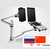 D-MOUNT OA-9X Double Arm Multifunctional Aluminum 9inch 10inch Pad Desk Mount <strong>Laptop</strong> Table Stand Monitorbracket <strong>Shelf</strong> - Product Image 2