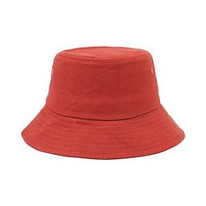 Wholesale New Spring Summer Men's Fashion Double Fisherman Sun <b>Bucket</b> <b>Hat</b> Denim With 3D Embroidery for Casual Scene - Product Image 2