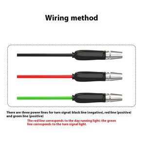 Convient pour Honda <span class=keywords><strong>CB125R</strong></span> 150R CRF250L 1000 Feux clignotants avant/arrière à LED Flow - Product Image 5