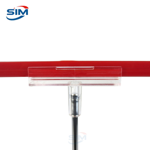 Support de signalisation double face télescopique réglable Cadre en plastique moderne <span class=keywords><strong>Base</strong></span> en métal Certifié CE Résistant à l'eau Personnalisable pour - Product Image 4