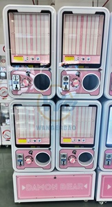 WANGERBAO, buen servicio, Mini máquina de grúa Gachapon de Metal, aceptador de monedas, cápsula Expendedora de Gacha, juguetes <span class=keywords><strong>Kinder</strong></span> 6 + años - Product Image 5