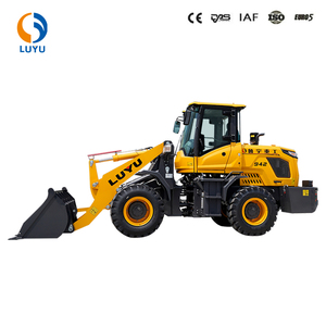 LUYU Compact Mini Wheel Loader dengan Kemampuan Kemudi Presisi, Loader Depan Kecil Serbaguna yang Dilengkapi Komponen Inti Mesin, Pompa, Bantalan, dan Gearbox - Product Image 6