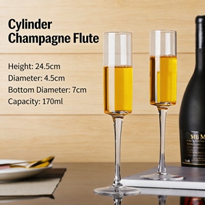 Crystal <strong>Luxury</strong> Cocktail Glass Goblet Classic Design for Household for Wedding Wine <strong>Champagne</strong> Bubble Wine for Couples - Product Image 2