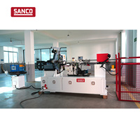 Machine de formage de fil CNC à double tête avancée pour cadre de siège automobile, dossier et coussin, machine de cintrage de fil 3D haute vitesse CE