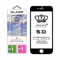 5D 9D 10D 111D 21D Lem Penuh untuk Iphone 14 14 Pro Max 111D Pelindung Layar Bening 11 12 13 Pro Max Kaca Tempered