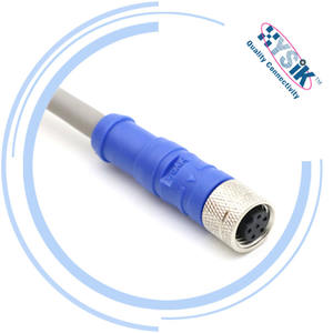 M8 6-полюсный полевой кабель IP67 с датчиком, соединительный кабель с переходником «Папа-мама» - Product Image 2