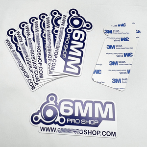 Pegatinas personalizadas troqueladas, de vinilo impermeable, con logo, adhesivas, para la marca de tu negocio. - Product Image 6