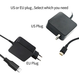 65W PD Type-C Laptop Charger For ASUS ZenBook VivoBook, 100-240V Input, Multi Voltage Fast Charging With Multi Country <b>Plugs</b> - Product Image 1