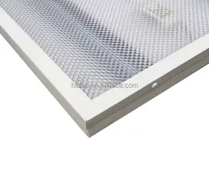 发光二极管面板灯100毫米/瓦36w 595x595表面发光二极管面板灯棱柱百叶窗配件，适用于russai和soutch美国
