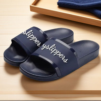 Design Luxe Marque Homme Sandales Tongs Personnalisées Simples Sandales de Plage Claquettes Personnalisées pour Homme Haute Qualité