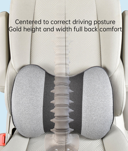 Chaises de bureau orthopédiques, dossier de voiture en rouleau, dossier en mousse à mémoire de forme, Support lombaire, <span class=keywords><strong>coussin</strong></span> de lit <span class=keywords><strong>pour</strong></span> <span class=keywords><strong>canapé</strong></span> - Product Image 3