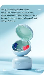 <span class=keywords><strong>Hinix</strong></span> HN-AC104 Nouvelle conception Étui pour aligneur dentaire Frank Protect avec miroir airbag intégré et cordon en option - Product Image 4