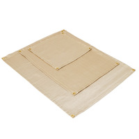 Nouvelle tapisserie ignifuge pour le camping en plein air, tapis isolant pour pique-nique et barbecue, ignifuge, résistant aux hautes températures, couverture anti-feu en fibre de verre