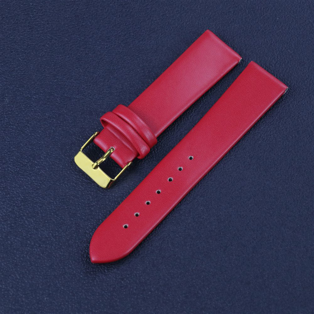 Gold buckle Red