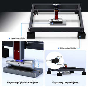 Desktop Diode Laser Engraving Cutting DIY 10W Mini Home <b>Printer</b> 450nm Wood Acrylic PVC Carving DXF Laser Engraving Hines - Product Image 2