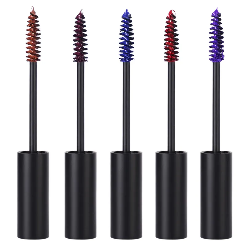 Rood Blauw Paars Bruin Kleur Mascara Borstel Make Up Producten Best Selling Mascara