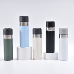 Bouteille d'eau isotherme personnalisée en acier inoxydable de 500 ml – Gourde thermos sous vide pour la gym - Product Image 1