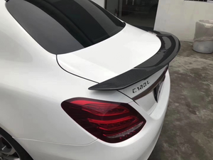Kit <span class=keywords><strong>Carrozzeria</strong></span> Stile RT per <span class=keywords><strong>Mercedes</strong></span>-Benz Classe C W205, Spoiler Cofano in Fibra di Carbonio, Alettone Posteriore e Kit Spoiler Posteriore, Parti Auto - Product Image 2