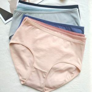 Lot de 6 sous-vêtements <span class=keywords><strong>en</strong></span> coton taille haute pour femmes, <span class=keywords><strong>culottes</strong></span> invisibles, bikini coquin, slips respirants, couverture complète - Product Image 5