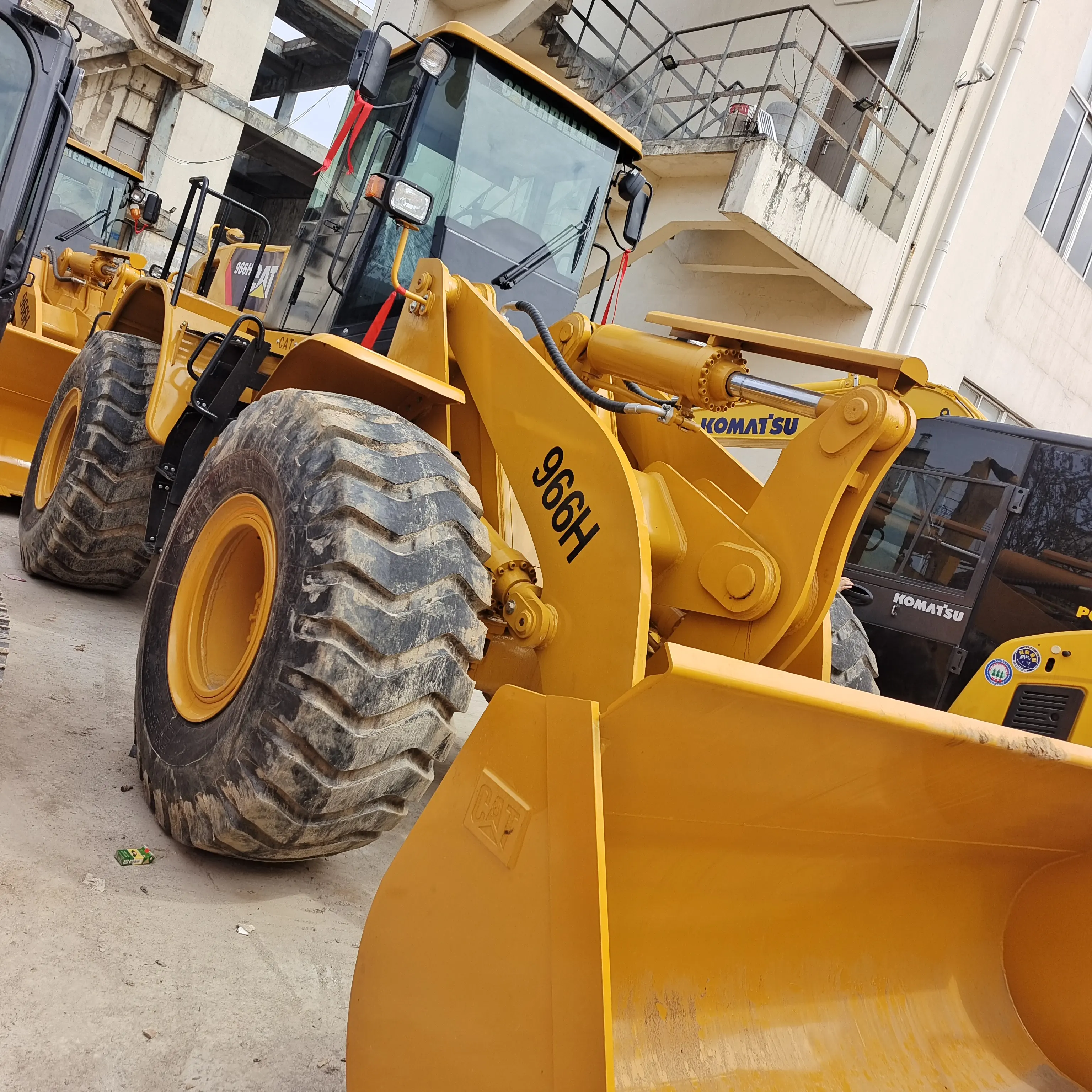 Equipo de máquina de segunda mano Caterpillar 966H Precio de cargador frontal barato/cargador de gato usado 966H para venta caliente