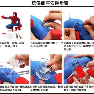 HY198 dibujos animados Anime Toy Story Toy 5 estilos Lola muñeca divertida <span class=keywords><strong>Woody</strong></span> Buzz Light Year muñecas para decoración de techo de coche - Product Image 4