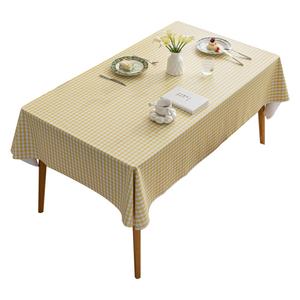 Modern yeni baskılı ekose PVC masa örtüsü su geçirmez yağ geçirmez yemek masası bez ilham dokuma yıkanabilir sehpa yastık - Product Image 2