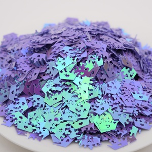 Little Crown Series PVC Beads Toys Stationery Crystal Mud Filling Bags Clothing Accessories Nail Art <b>Sequins</b> for Garments - Product Image 5