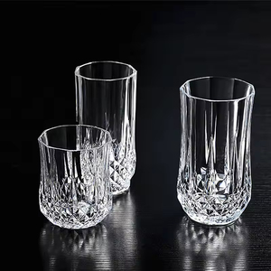 Verre à liqueur pour <span class=keywords><strong>whisky</strong></span> à base lourde sans plomb Vente en gros Barware Cylindrique en forme de diamant Verre à liqueur pour <span class=keywords><strong>whisky</strong></span> Tasse à vin - Product Image 2