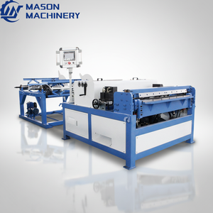 Machine automatique robuste Mason pour conduits CVC, épaisseur de tôle 0,5-1,2 mm, capacité 3500 kg, ligne de bobinage <span class=keywords><strong>3</strong></span> pour conduits rectangulaires - Product Image 1