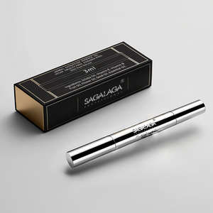 Tùy chỉnh thiết kế ống nhựa & hộp giấy 3ml vàng bạc hồng trắng ống nhựa Applicator bottless cho mỹ phẩm tinh dầu - Product Image 5