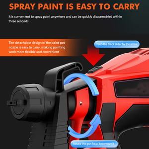 <span class=keywords><strong>Pistolet</strong></span> de pulvérisation de <span class=keywords><strong>peinture</strong></span> à main haute puissance, <span class=keywords><strong>pistolet</strong></span> de pulvérisation portable automatique pour la <span class=keywords><strong>peinture</strong></span> de la maison et des voitures, <span class=keywords><strong>pistolet</strong></span> de pulvérisation de <span class=keywords><strong>peinture</strong></span> électrique - Product Image 5