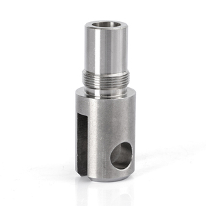 OEM ODM Personalizado CNC Acero Inoxidable Acabado Brillante Pasador de Horquilla Ranurado con Hombro / Cabeza de Eje de Conexión Tamaños Disponibles Mecánico - Product Image 1