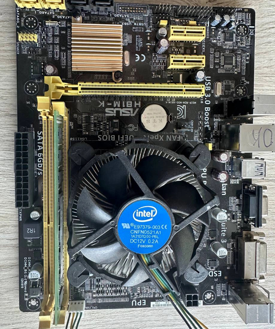 Used Self-service Terminal ASUS H81 DDR3 Motherboard with 90-Day Warranty