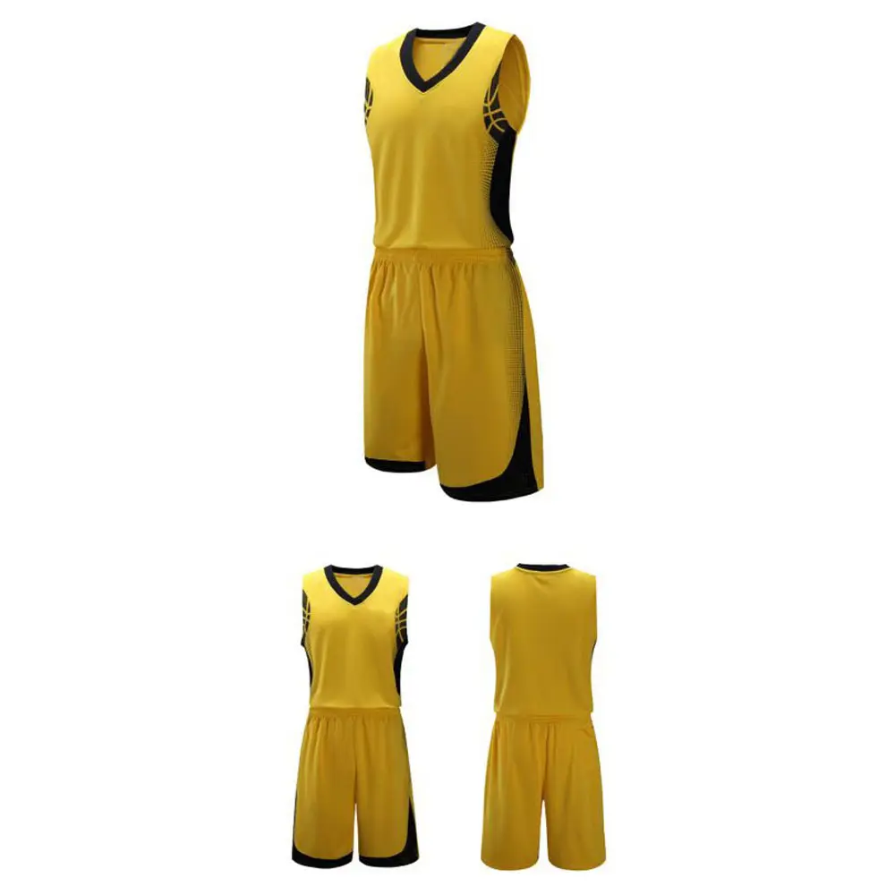 थोक बास्केटबॉल शर्ट वी-गर्दन बास्केटबॉल सूट नवीनतम नए डिजाइन कस्टम मेड यूनिसेक्स बास्केटबॉल खिलाड़ियों की वर्दी