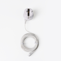 Adaptateur de mise à la terre Maxsharer, nouveau, pour l'Europe du Nord, l'UE, les États-Unis, le Danemark, prise PVC avec mise à la terre, 100V-250V