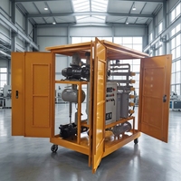 Machine de purification et de filtration d'huile de transformateur à vide haute efficacité pour utilisation en poste de transformation électrique
