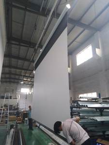 Fabrication <span class=keywords><strong>de</strong></span> haute qualité Écran <span class=keywords><strong>de</strong></span> <span class=keywords><strong>projection</strong></span> motorisé ALR 4K acoustique transparent à tension <span class=keywords><strong>de</strong></span> languette ALR encastré au <span class=keywords><strong>plafond</strong></span> - Product Image 3