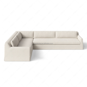 FERLY Set Divano Angolare a L con Bracciolo Sinistro, in Tessuto <span class=keywords><strong>Modena</strong></span>, con Braccioli a Binario e Rivestimento Sfoderabile, per un Comfort e un Supporto Lussuosi - Product Image 3