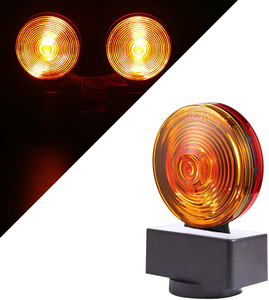Kit de luz de remolque magnético de doble cara redondo incandescente de 12V personalizado accesorios de remolque de coche - Product Image 3