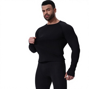 Vêtements de sport à manches longues pour hommes, vente en gros, pour la remise en forme et les activités de plein air - Product Image 6
