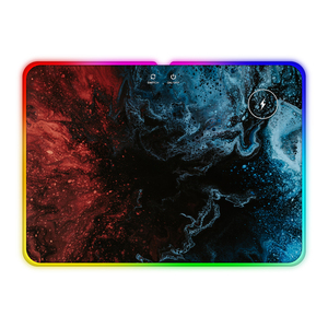 Alfombrilla de ratón RGB al por mayor, alfombrilla de juego para ordenador, alfombrilla antideslizante para teclado de Jugador - Product Image 4