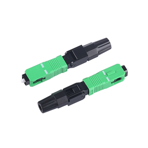 OEM Optical Fiber Low Loss Single Mode Fast <b>Connector</b> SC/APC Fiber Optic Fast <b>Quick</b> <b>Connector</b> for FTTH Applications - Product Image 1