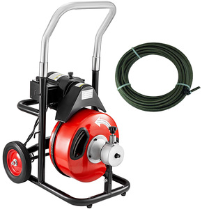 Nueva Máquina Portátil de Limpieza de Tuberías E-work D-75f 220v, Industrial, Profesional, para Fontanería y Sanitización - Product Image 1