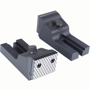 Étau combiné à <span class=keywords><strong>grande</strong></span> <span class=keywords><strong>ouverture</strong></span> pour machine de fraisage, type CNC, à mâchoires plates, à mâchoires mobiles - Product Image 2