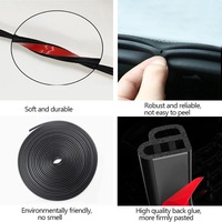 Tira de Sellado y Protección de Goma de Silicona para Puertas de Coche con Procesamiento Basado en Dibujo y Muestra para Maletero y Capó