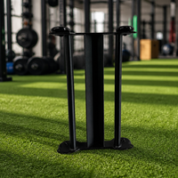 Appareil de fitness multifonctionnel en acier pour entraînement personnel, à quatre roues, pour usage domestique