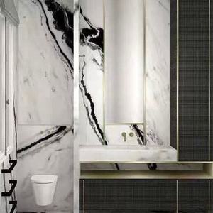 Azulejos de mármol pulido, blanco, panda, bianco, lasa, macchia, vecchia, dalmata - Product Image 5